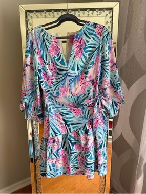 Lilly Pulitzer Laeda Stretch Dress 💗🩵💗